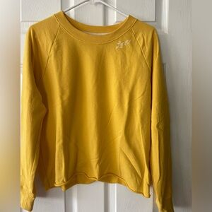 Gap Yellow Love Sweatshirt